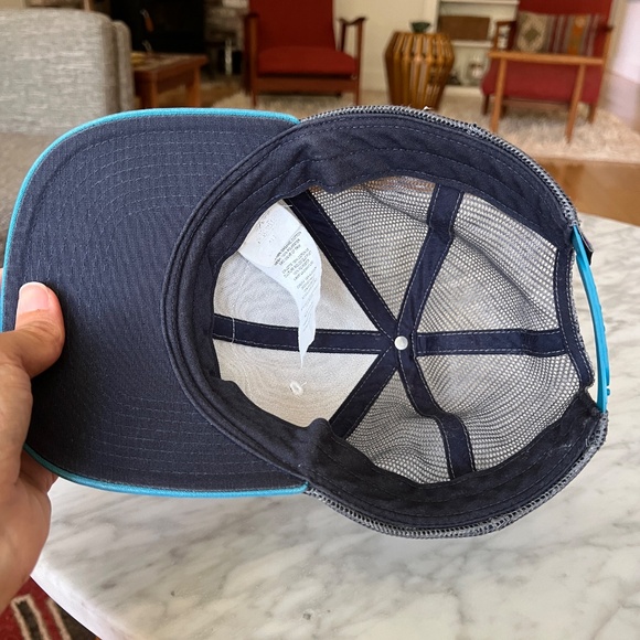 Patagonia Pickup Lines Snap Back Surfer Trucker Hat / Cap - Picture 8 of 9